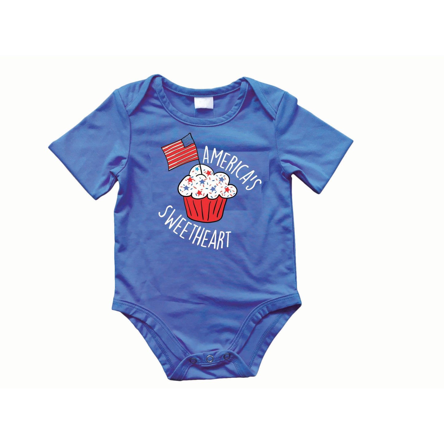 Kids America's Sweetheart Royal Baby Onesie 6MO