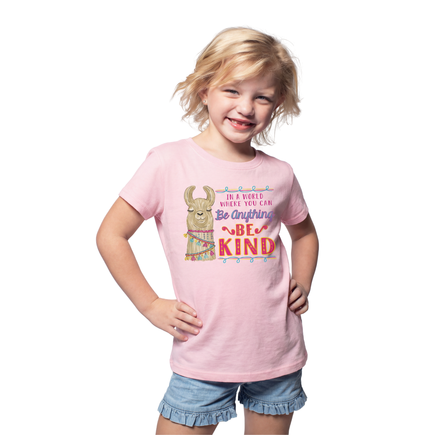 Kids In A World Where You Can Be Anything Be Kind T-Shirt