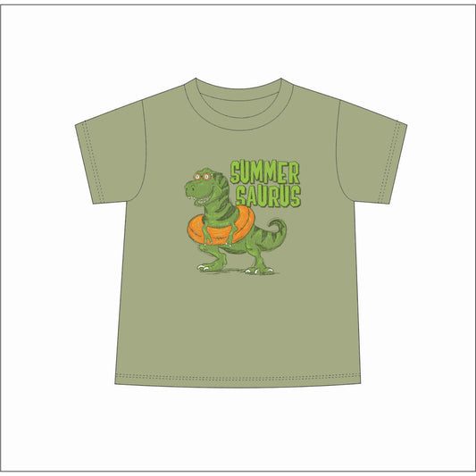 Kids Summer Saurus T-Shirt S