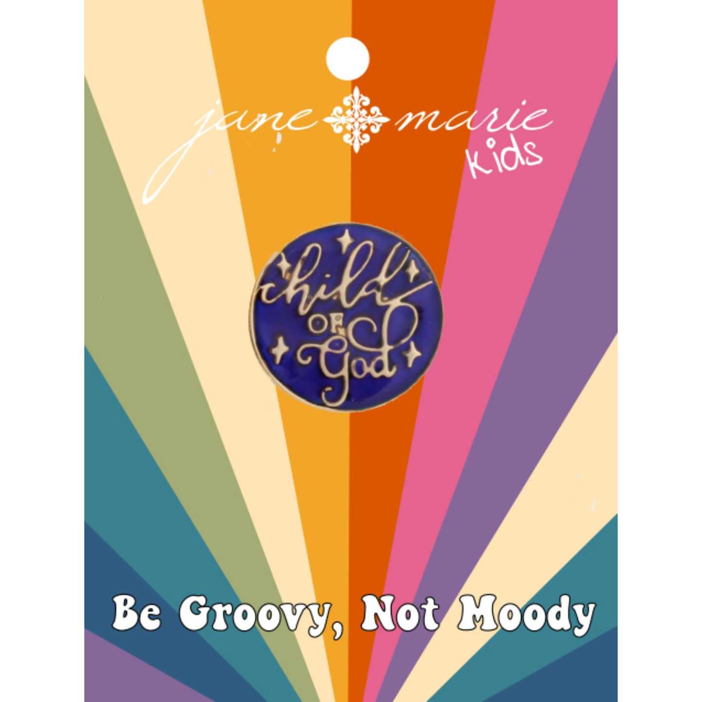 Kids Mood Changing Circle with " Child of God" Kids Ring