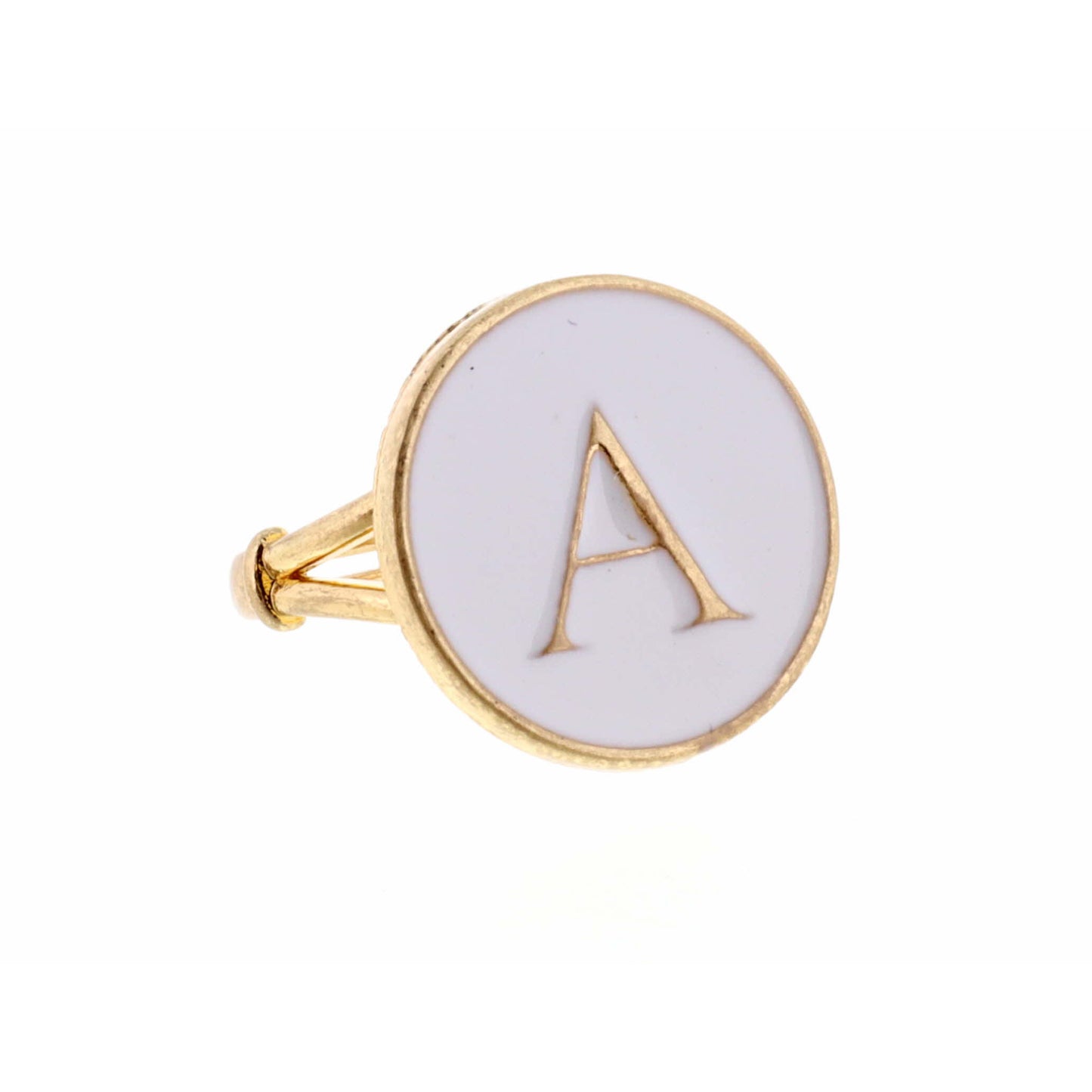 White Epoxy "A" Initial Ring