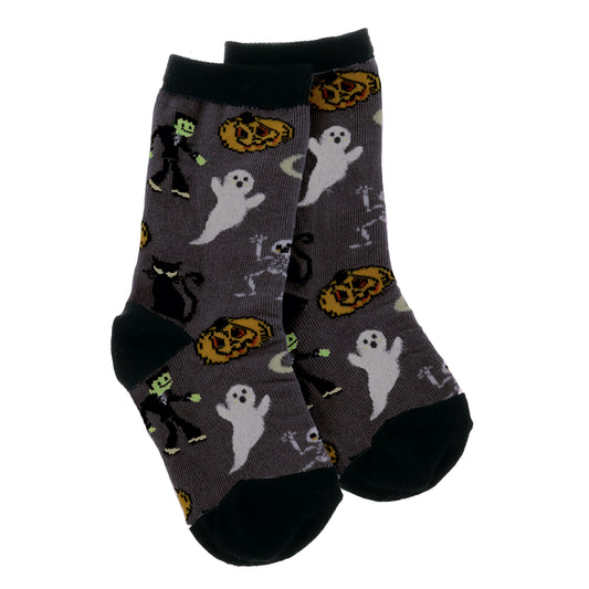 Kids Spooky Season Tall Socks