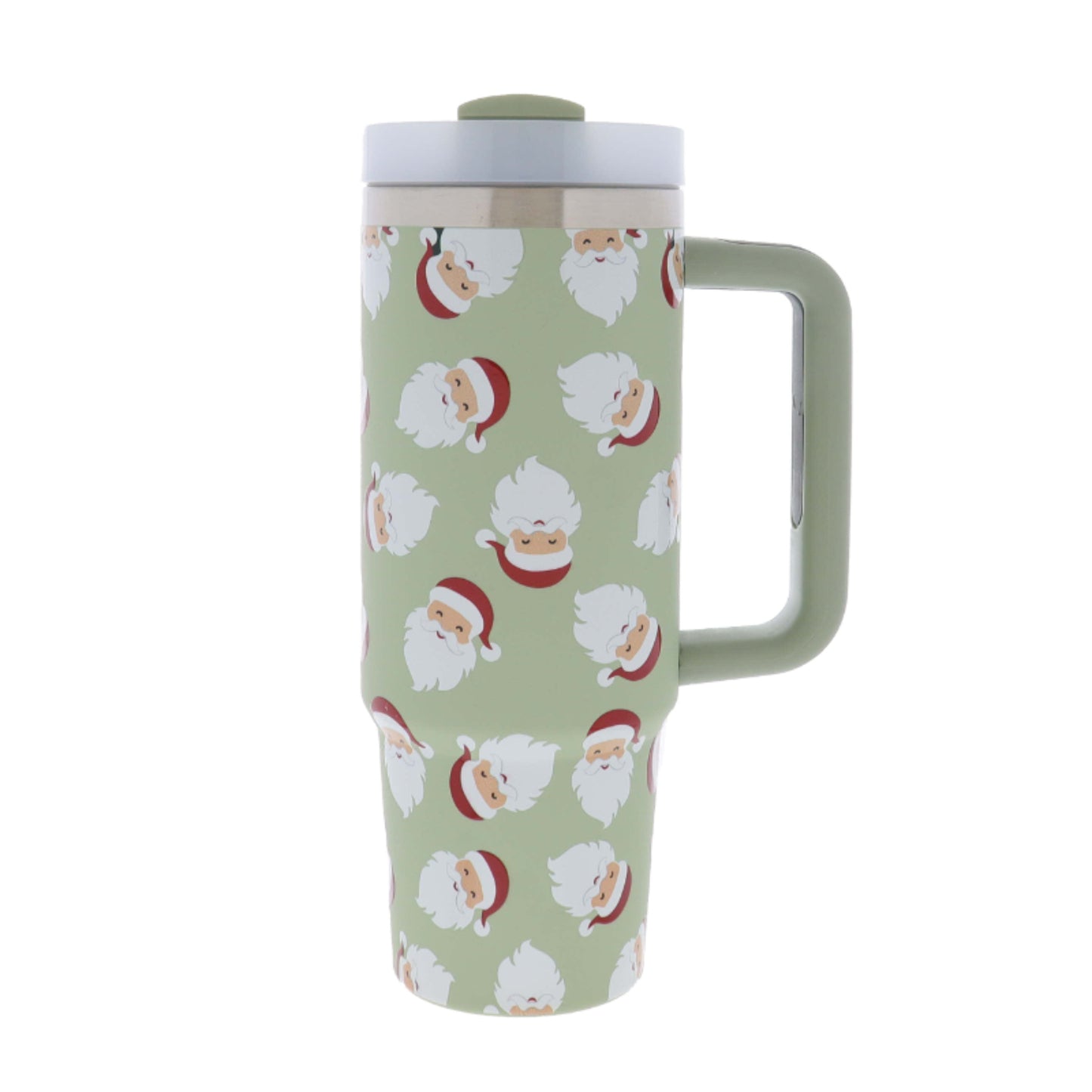 Good Tidings 30 Oz. Tumbler With Straw and Handle