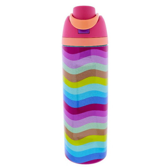 Girly Pop 24 Oz. Water Bottle With Straw Cap