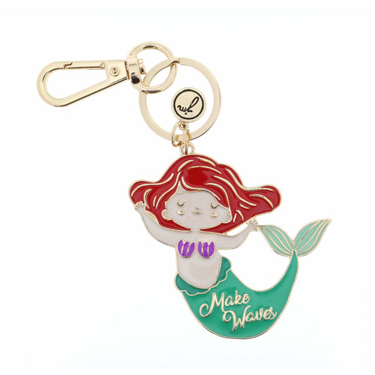 Kids Make Waves Mermaid Keychain