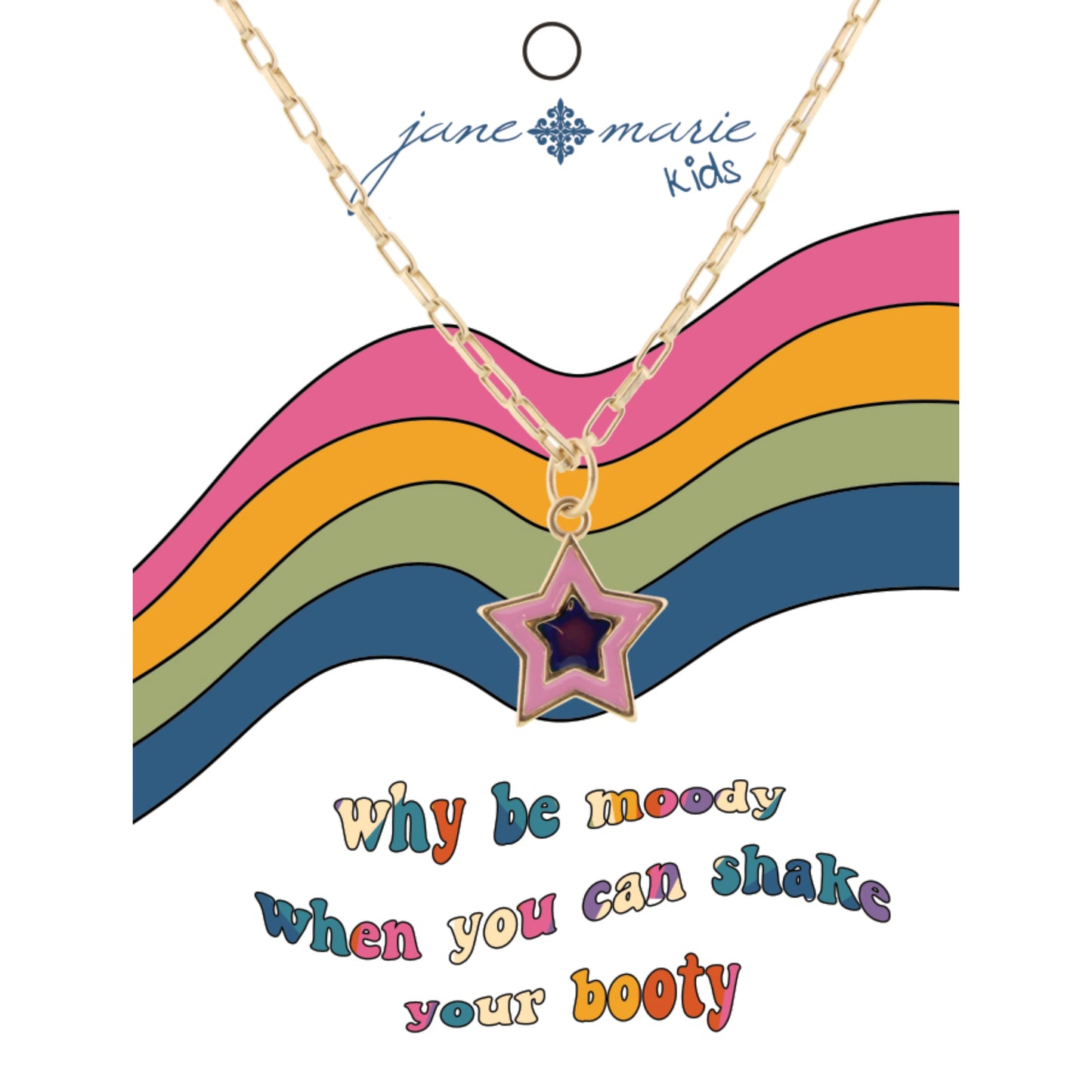 Kids 14" Mood Changing Star Necklace