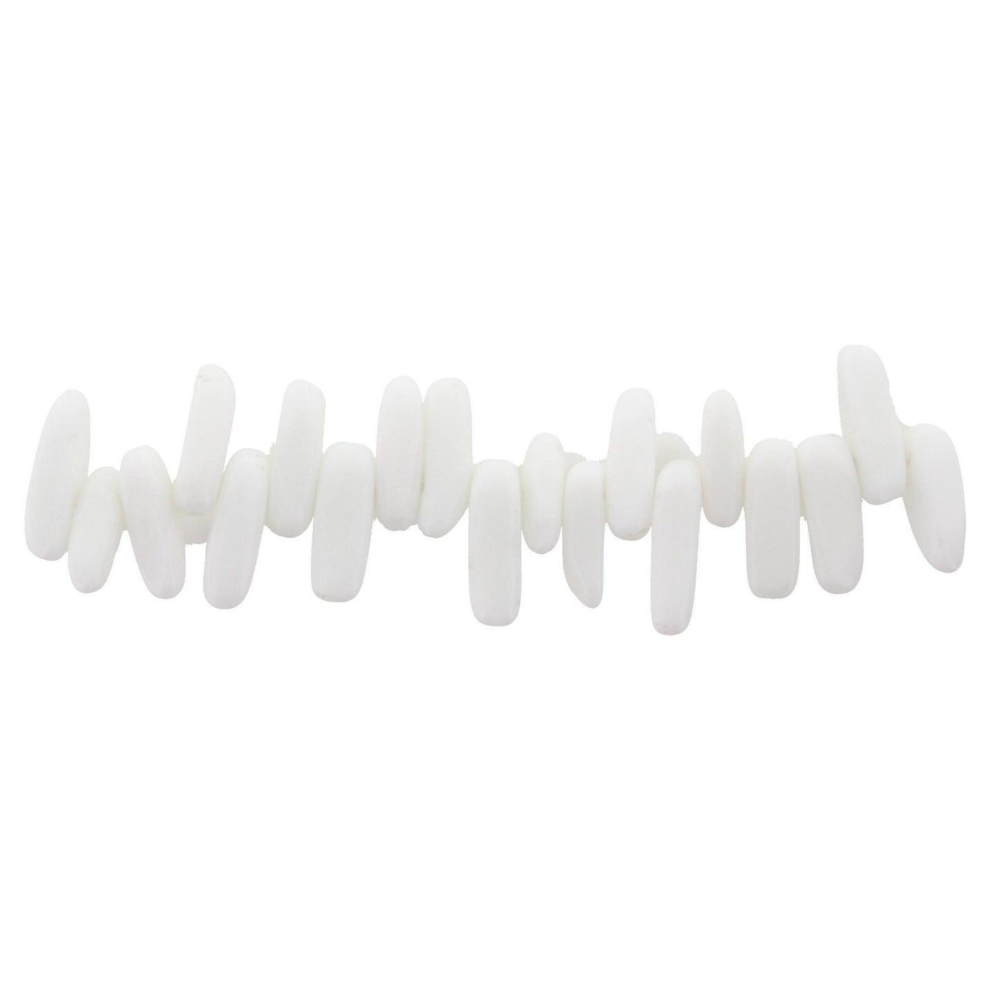 White Stone Stacked Stretch Bracelet