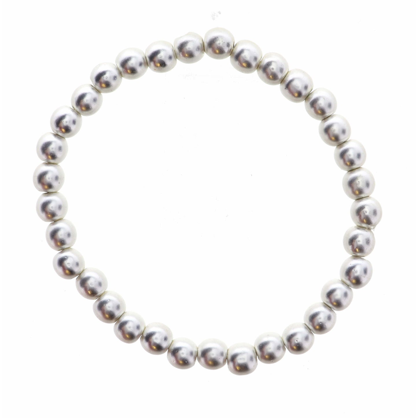 Silver Beaded Bracelet
