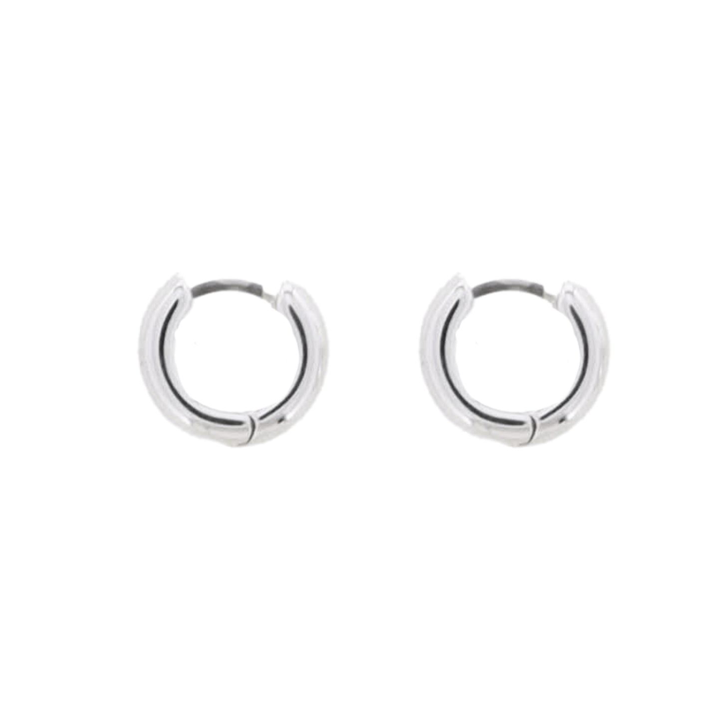 Silver Mini Huggie Earring