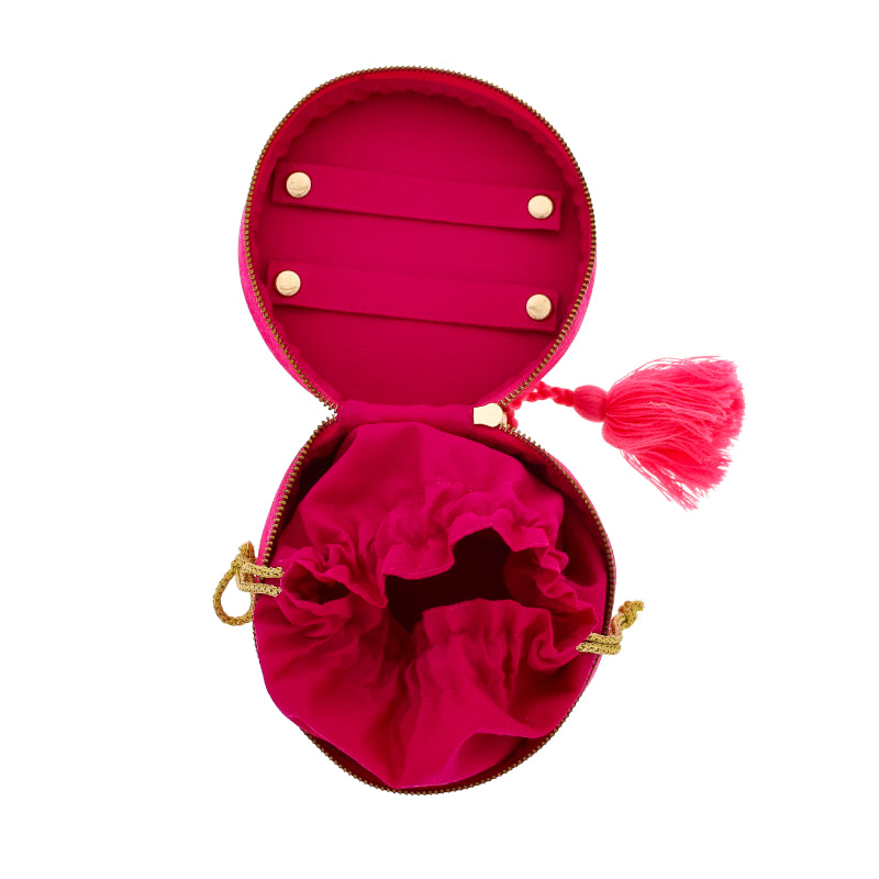Hot Pink Jewelry Case