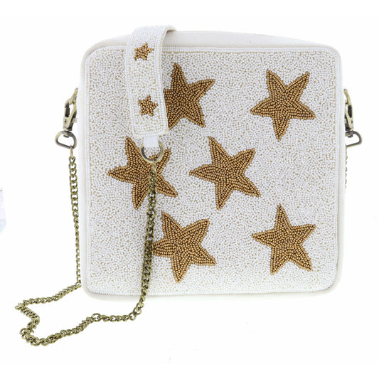 Shining Star Beaded Purse