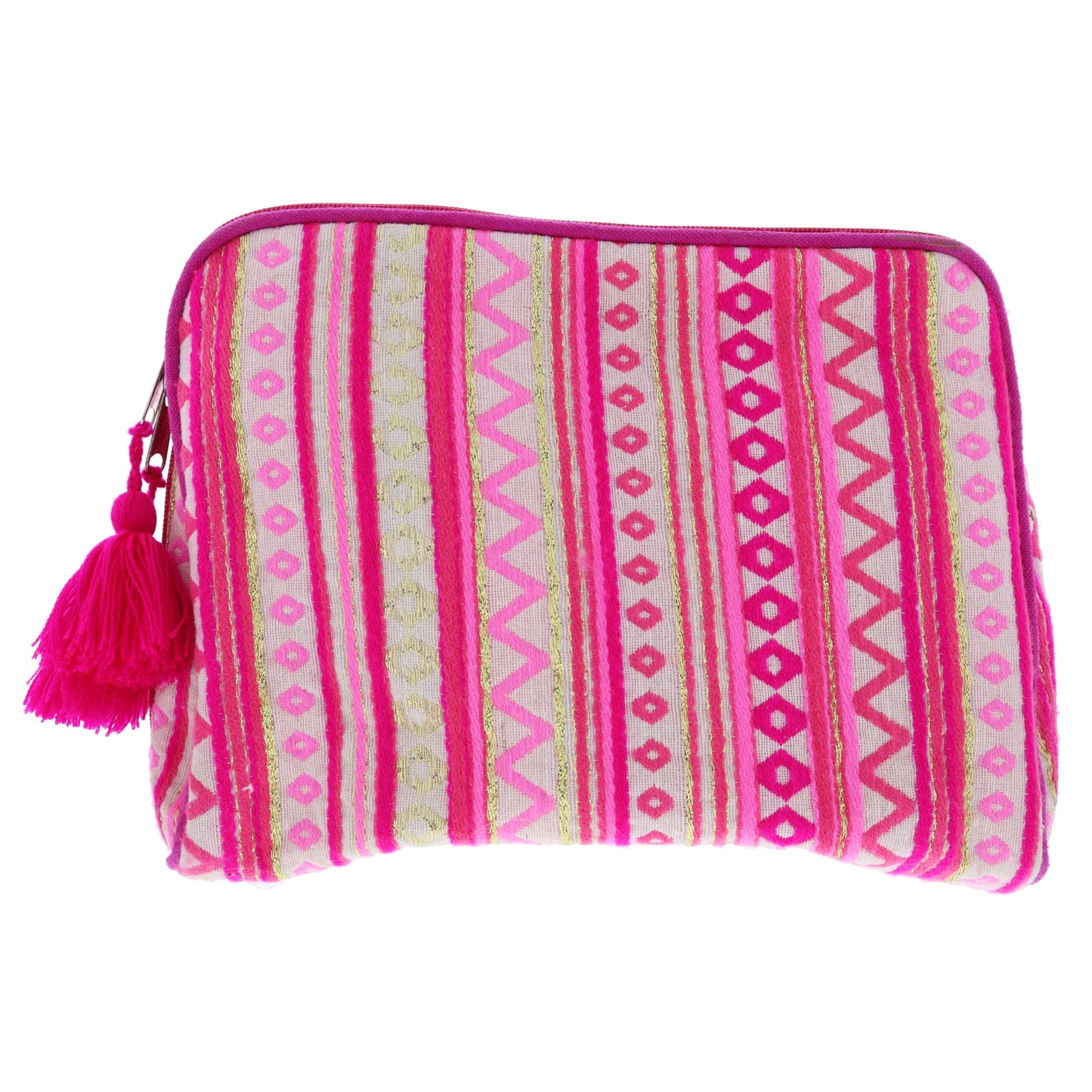 Poppin' Pink! Large Zipper Pouch