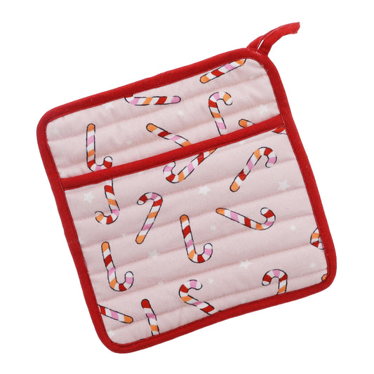 Santa Baby Flat Pot Holder