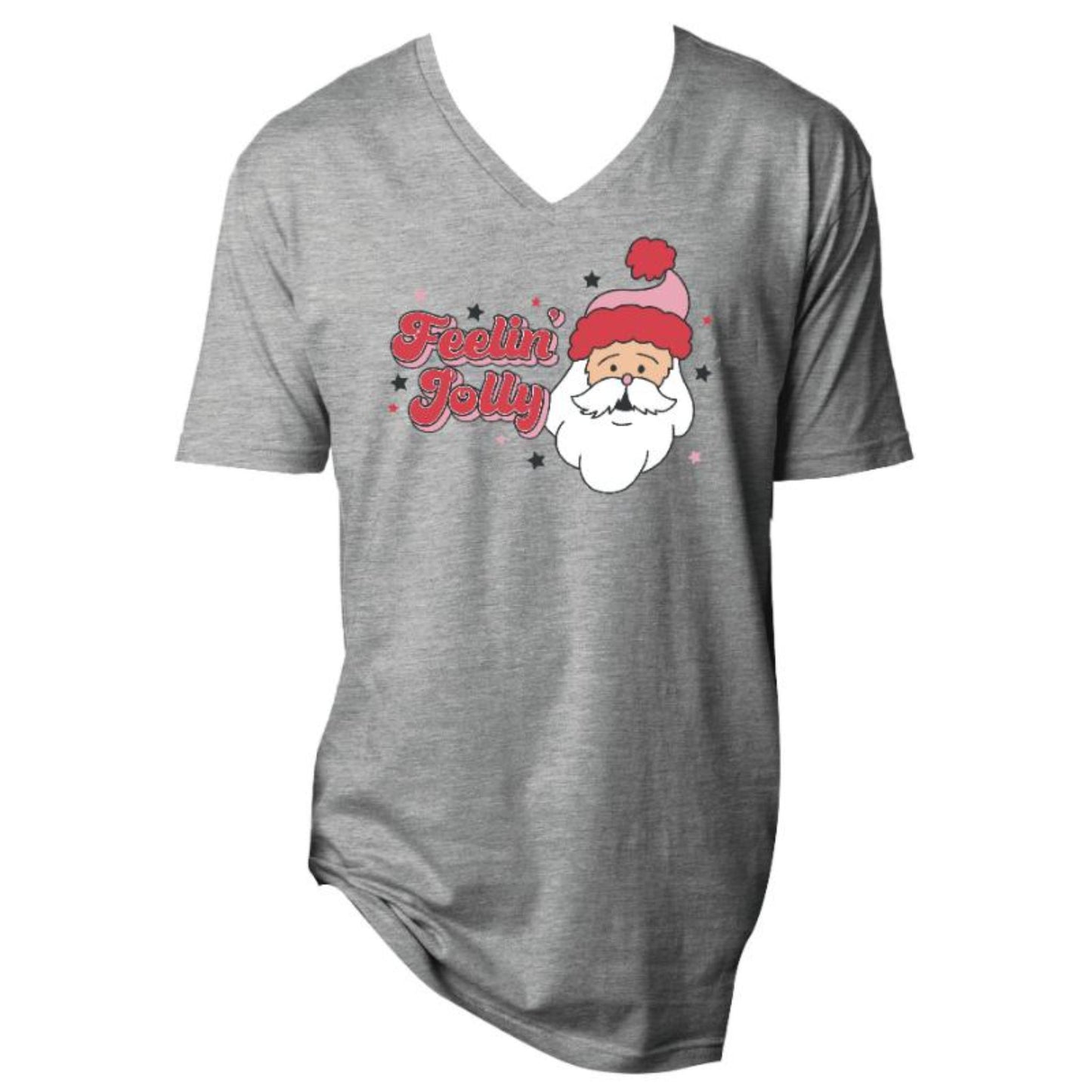Feelin' Jolly Santa T-Shirt Assortment, Display Plus 1 Free Feelin' Jolly Santa T-Shirt