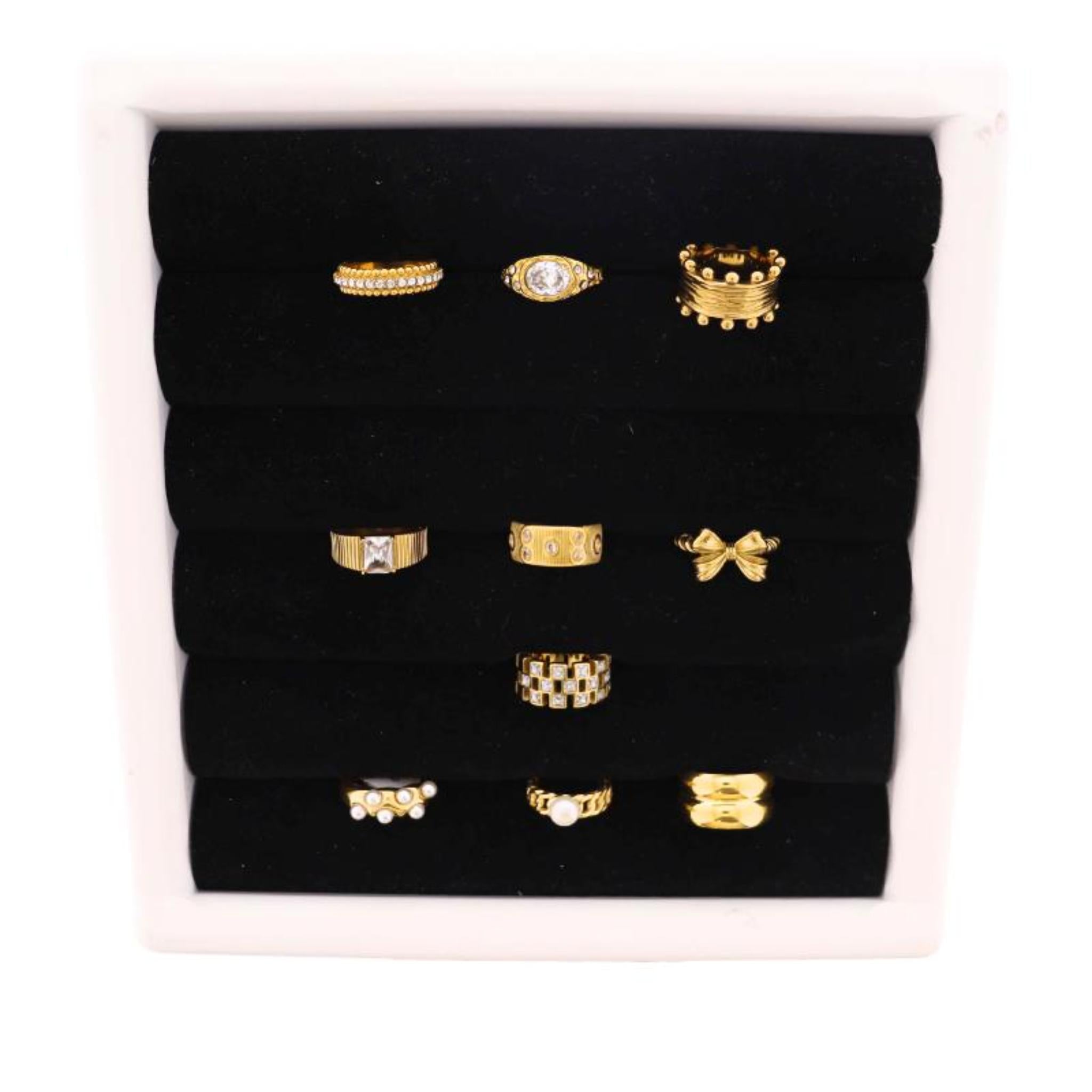 Golden Wrap! Rings, No Display Package Jane Marie