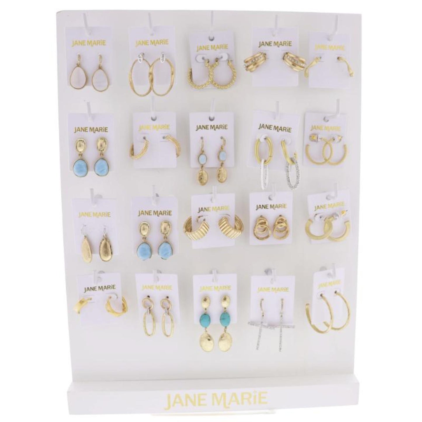 Bowie Earrings, Display Package