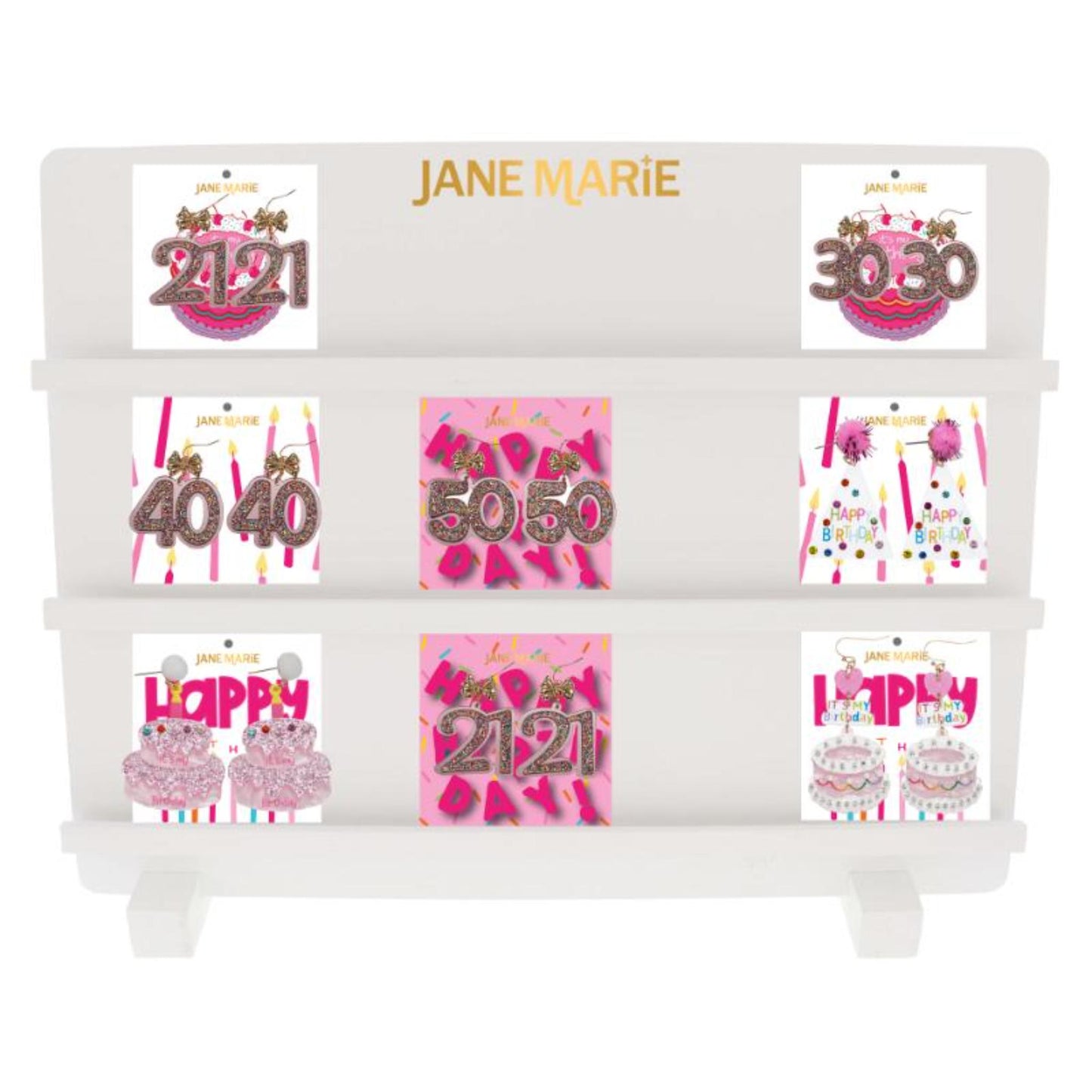 Birthday Wish! Earrings, No Display Package