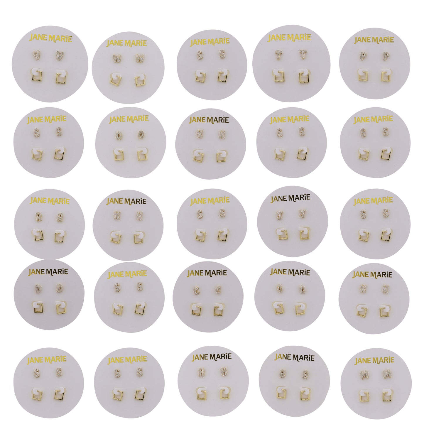 Looking Golden! Earrings, No Display Package