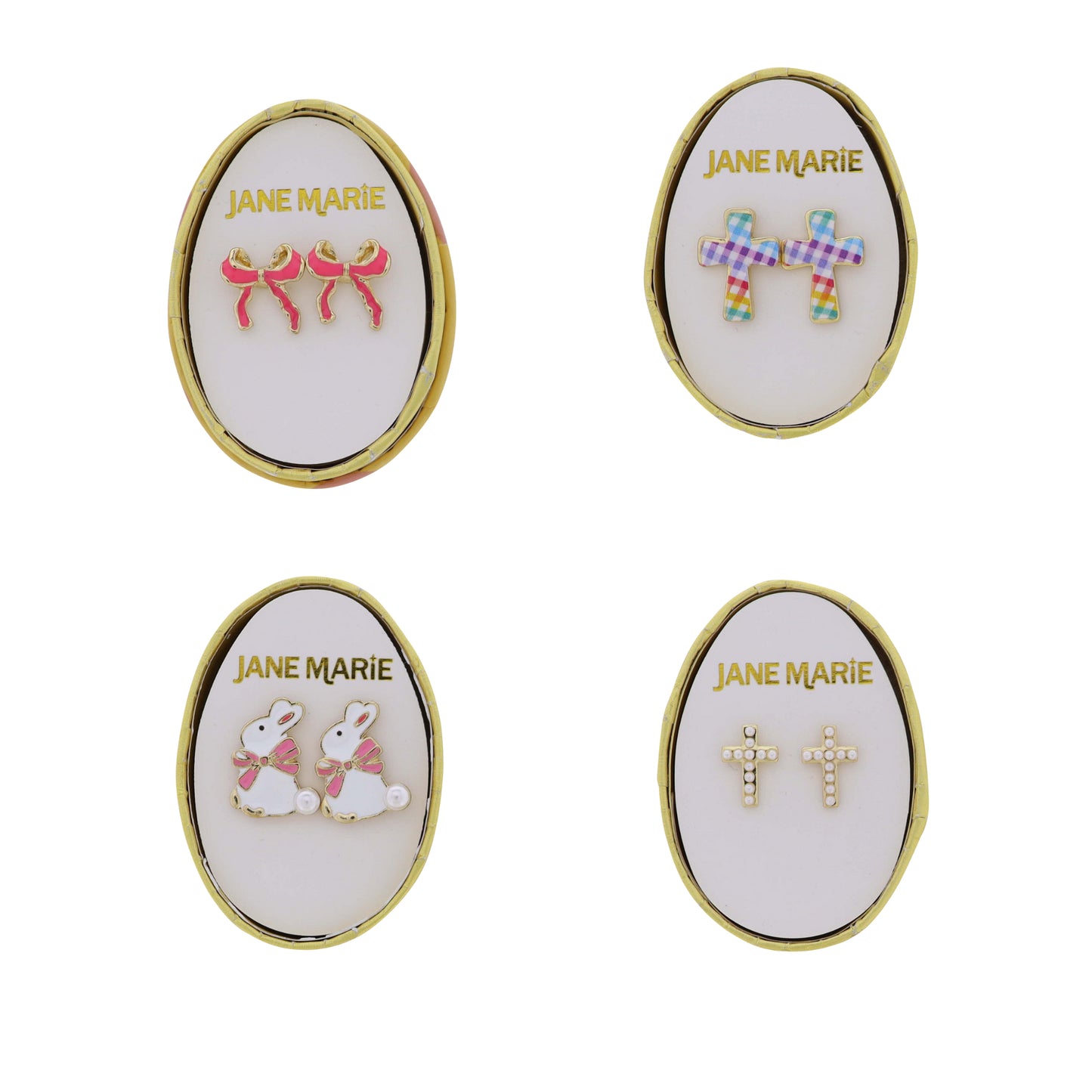 Egg-Stra! Earrings, No Display Package