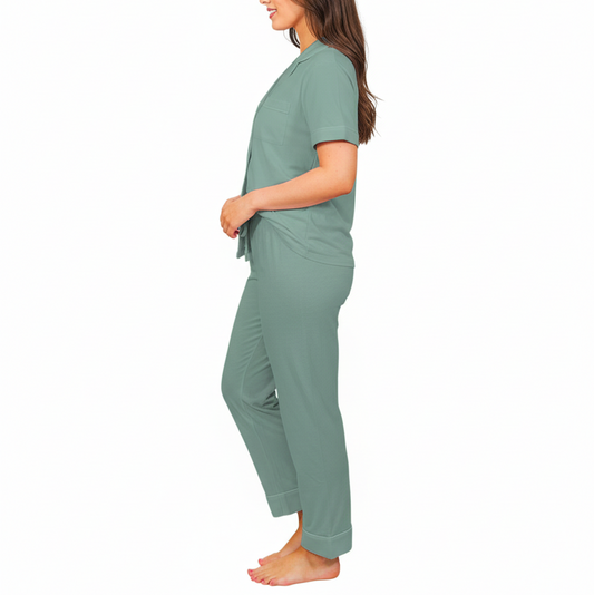 Sage Bamboo Pajama Set
