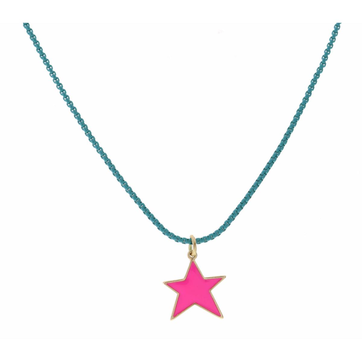 Goldiwala Stylish moon and star necklace| multi layered chain| gold necklace|  western wear