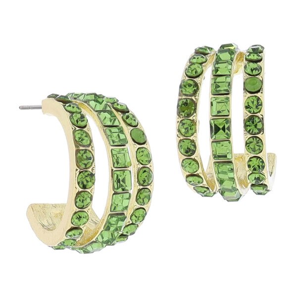 Peridot Bottom Long Earrings
