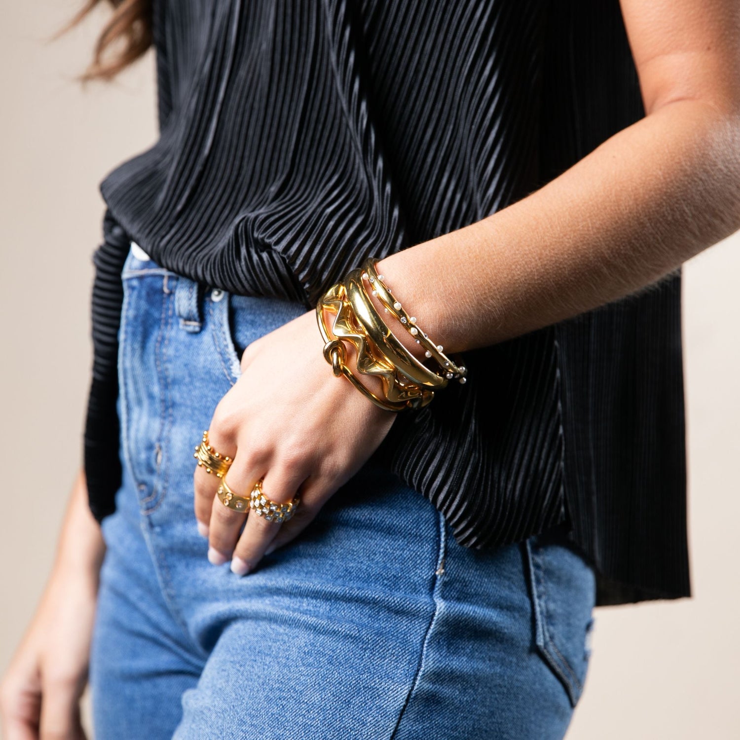18k Gold Plated Bracelets