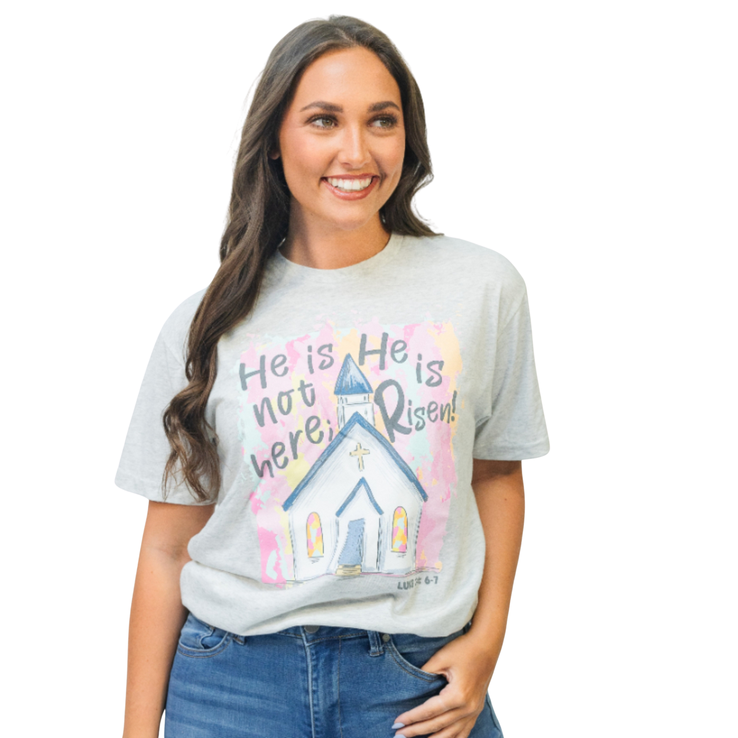 He is Not Here Crew T-Shirt