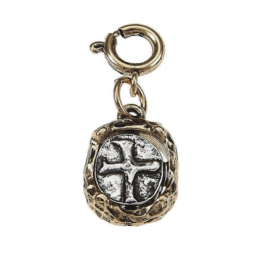 Cross Antique Gold/Silver Charm