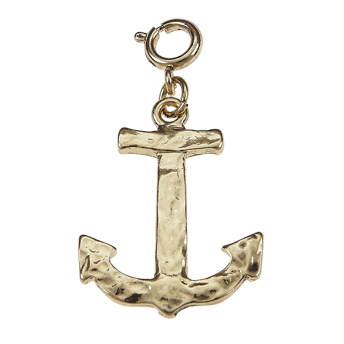 Antique Gold Anchor Charm