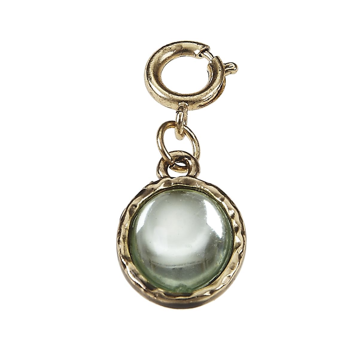 Antique Gold Perdiot Charm