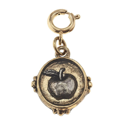 Epoxy Apple Charm