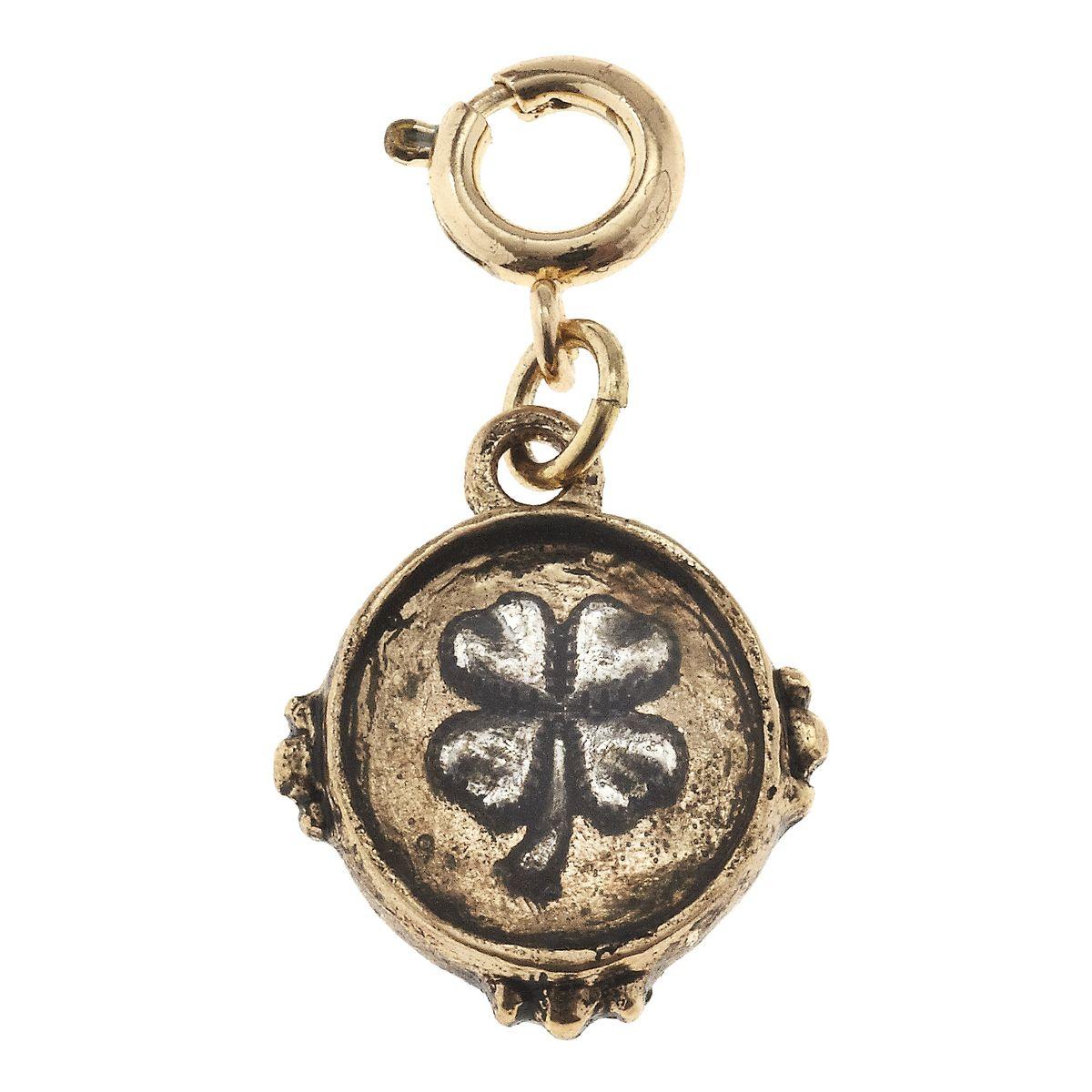 Epoxy Clover Charm