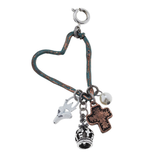 Open Heart Cluster Linked Charm