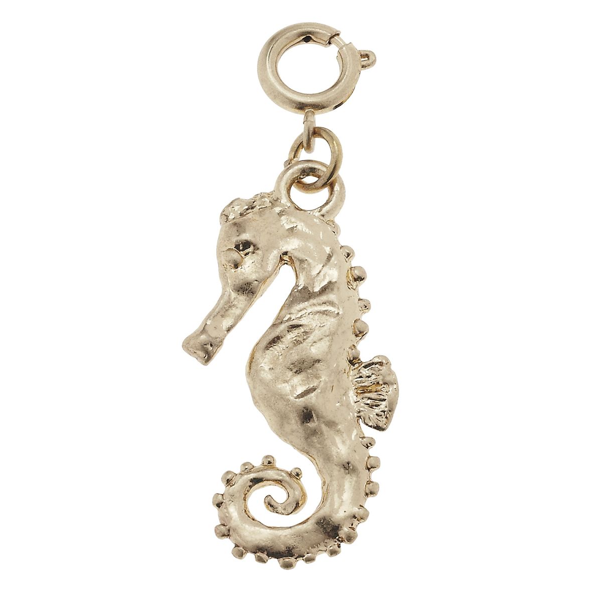 Antique Gold Sea Horse Charm
