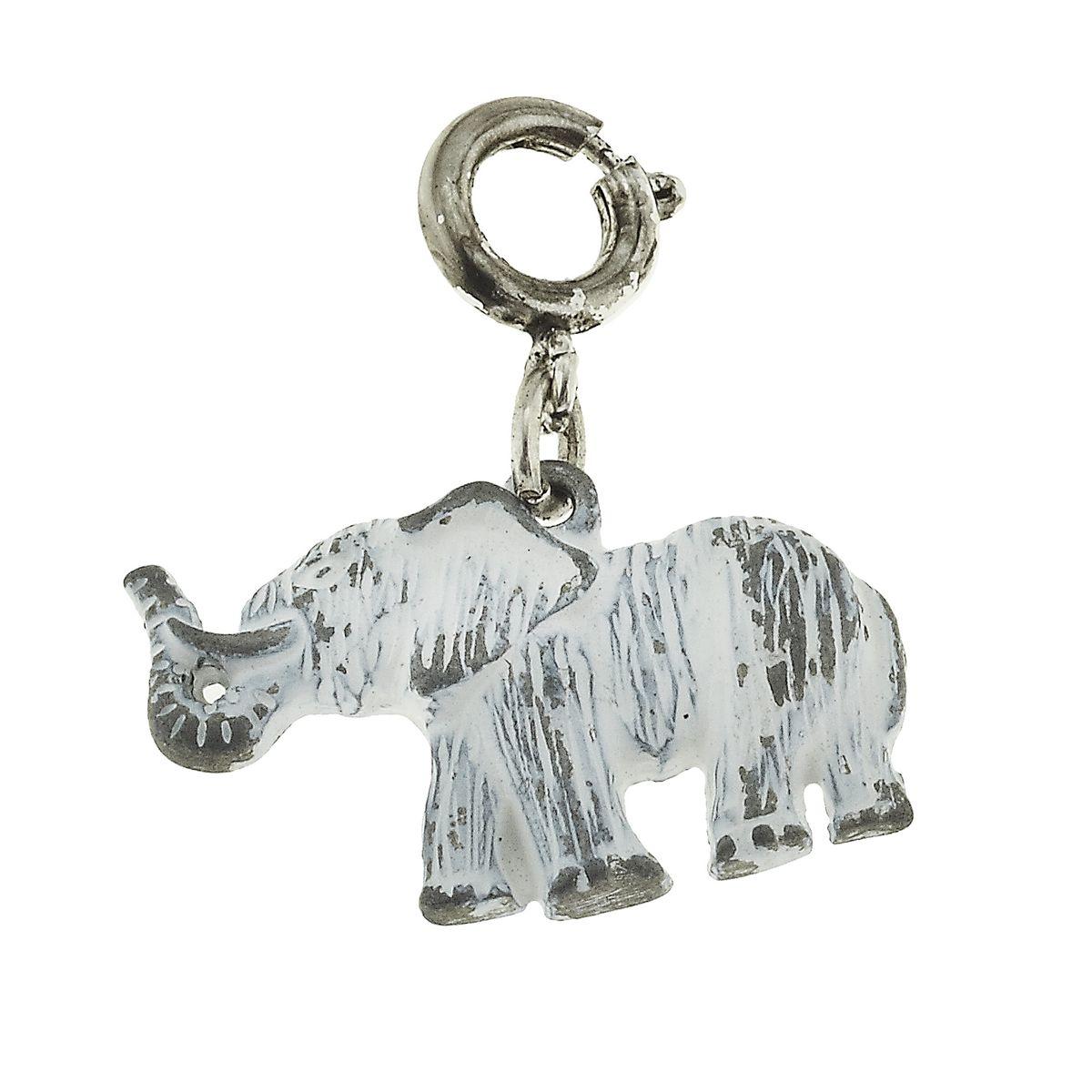 Wire Wrapped Elephant Charm