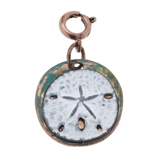 2-Tone Sand Dollar Charm