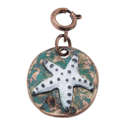 2-Tone Starfish Charm
