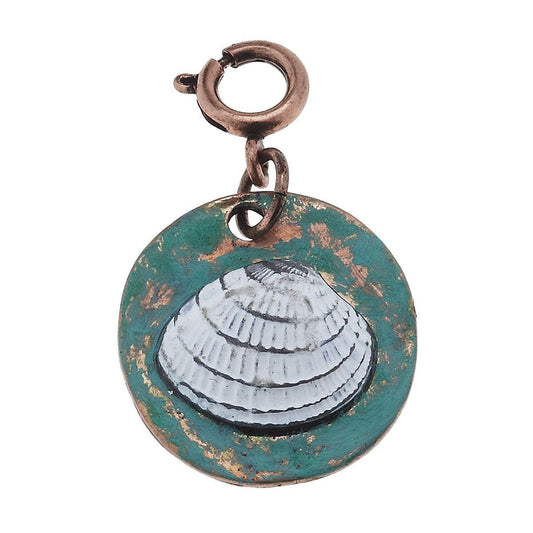 2-Tone Shell Charm