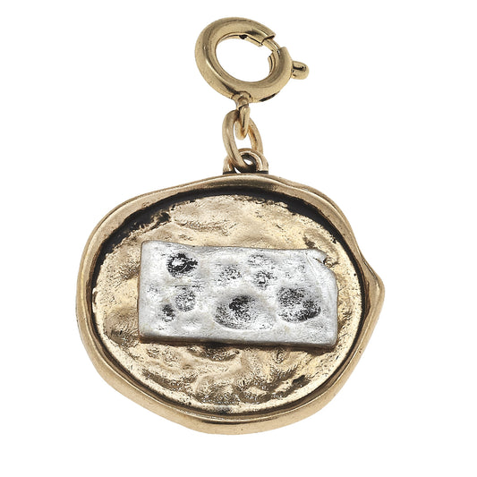 2-Tone State Charm - Kansas