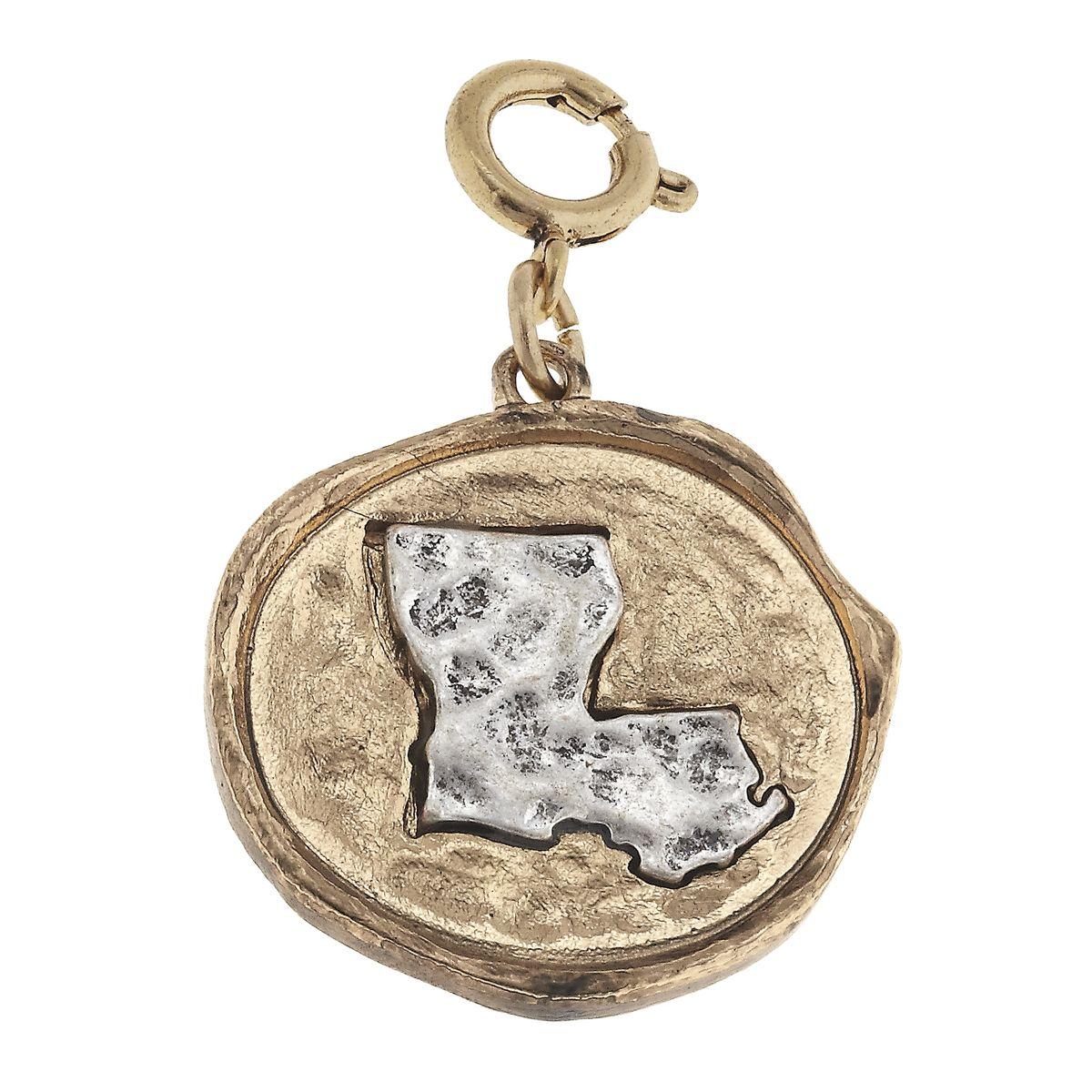 2-Tone State Charm - Louisiana