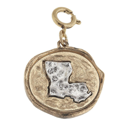 2-Tone State Charm - Louisiana