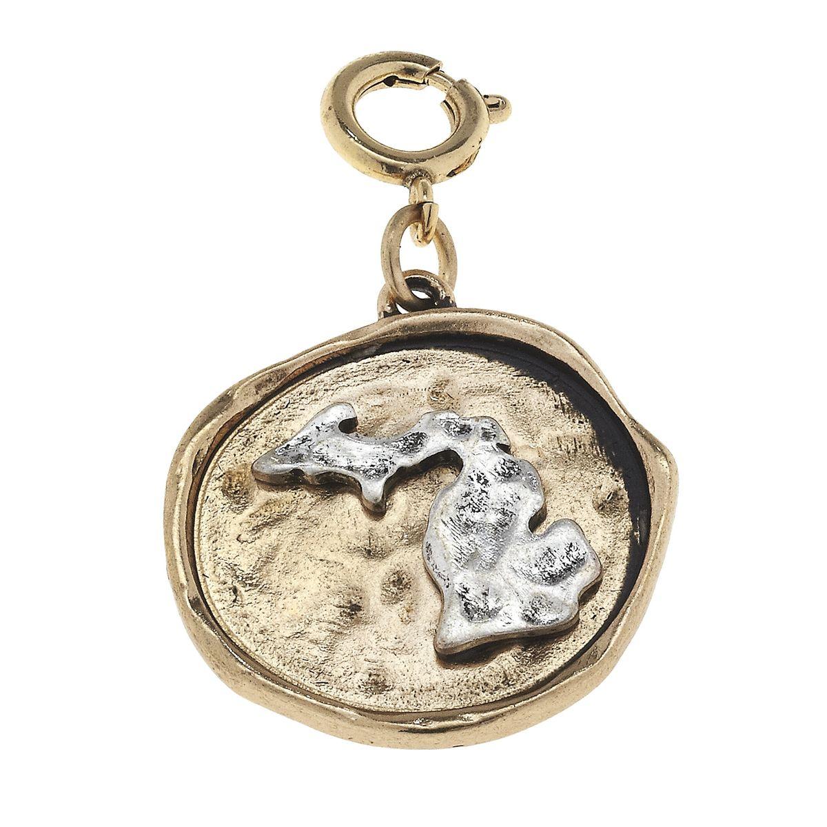 2-Tone State Charm - Michigan