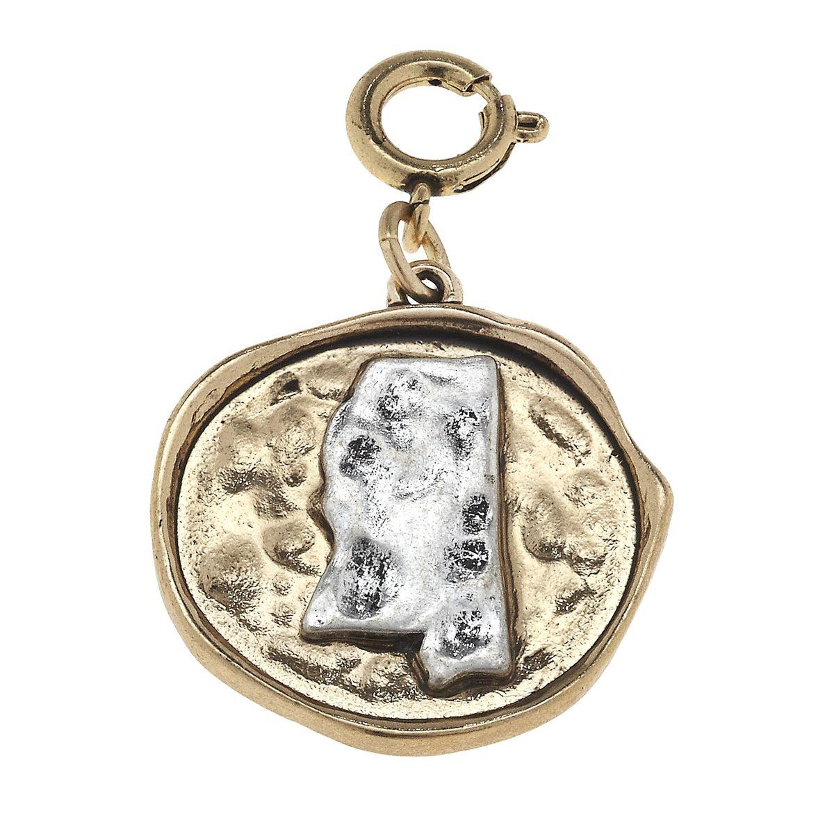 2-Tone State Charm - Mississippi