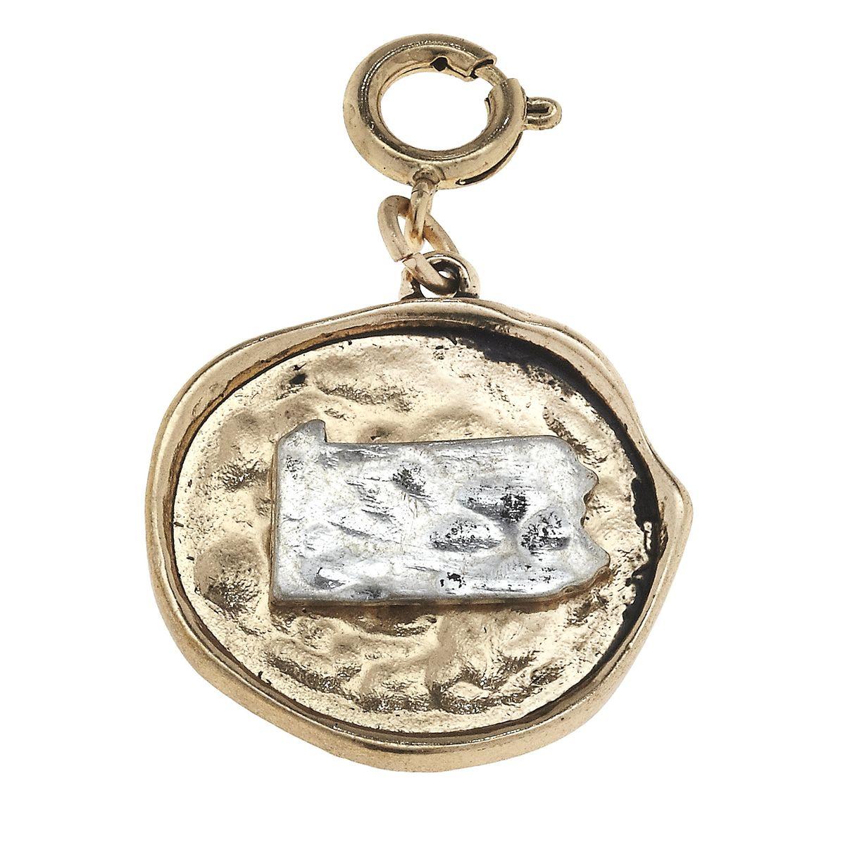 2-Tone State Charm - Pennsylvania