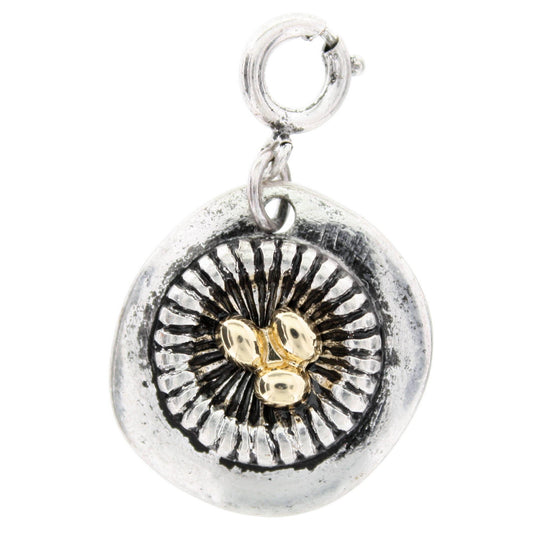 2-Tone Nest Egg Charm -3 Eggs
