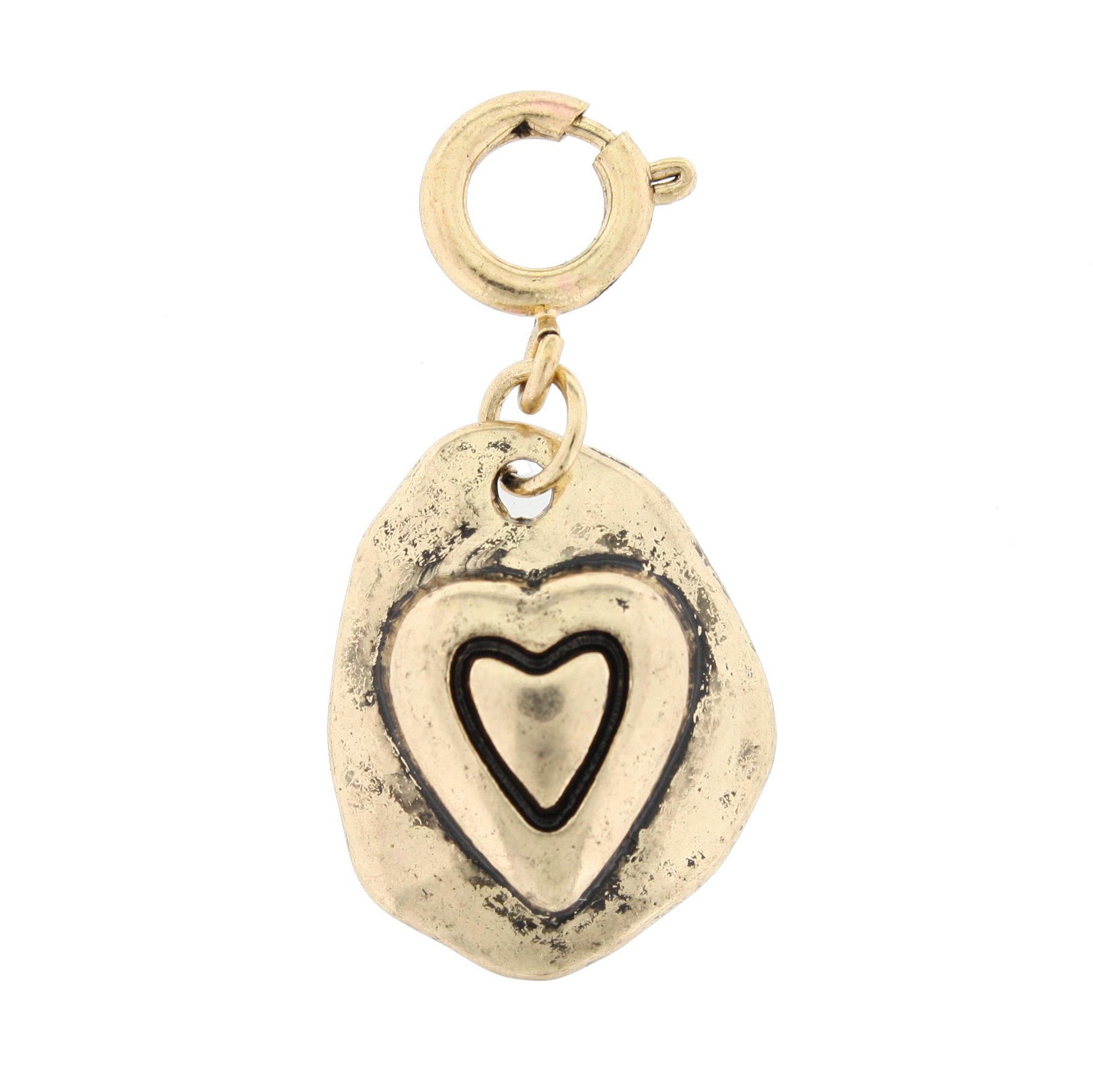 Gold Heart Charm