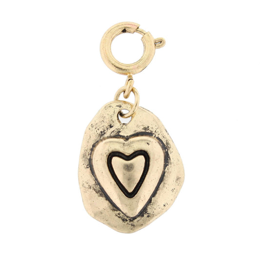 Gold Heart Charm