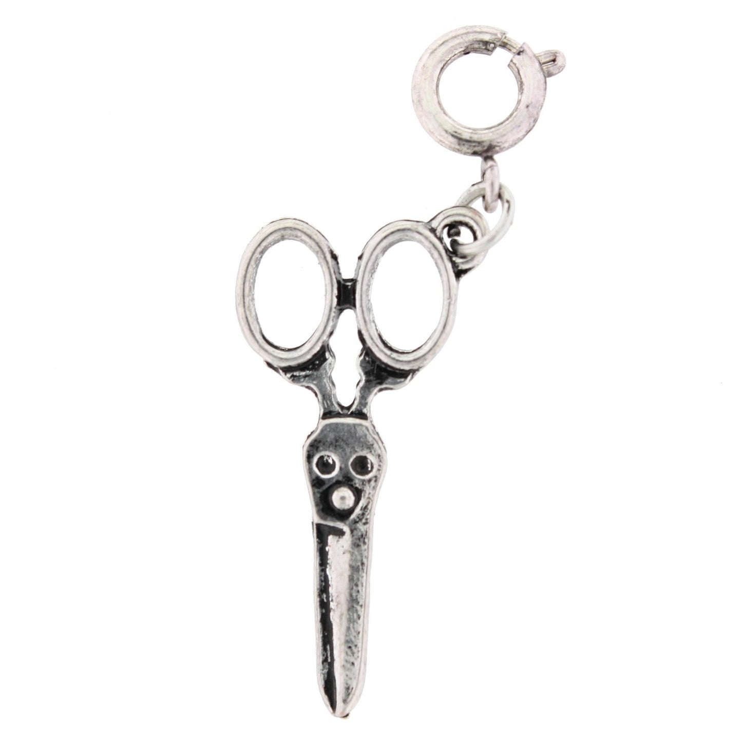 Silver Scissors Charm