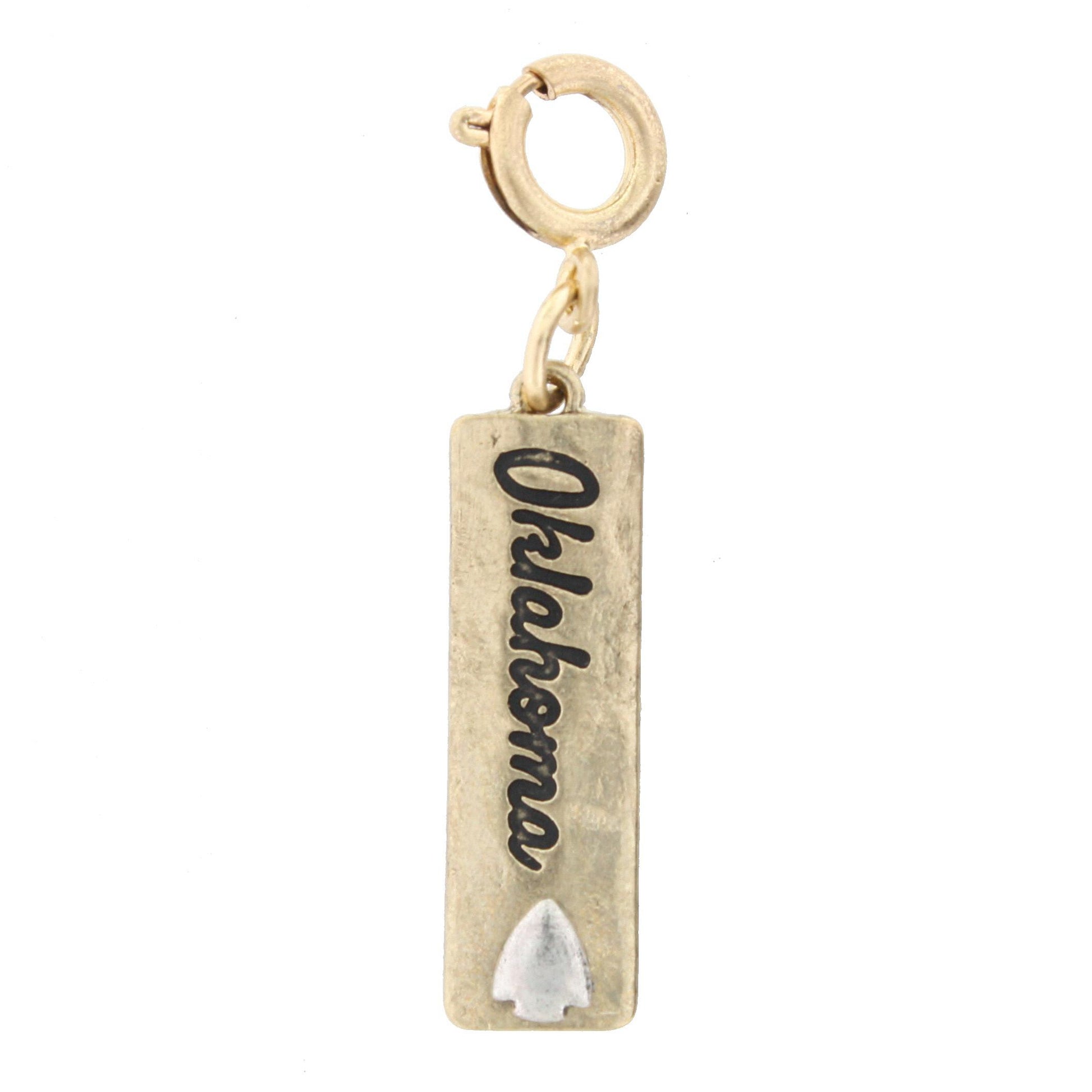 Oklahoma with Arrowhead Charm